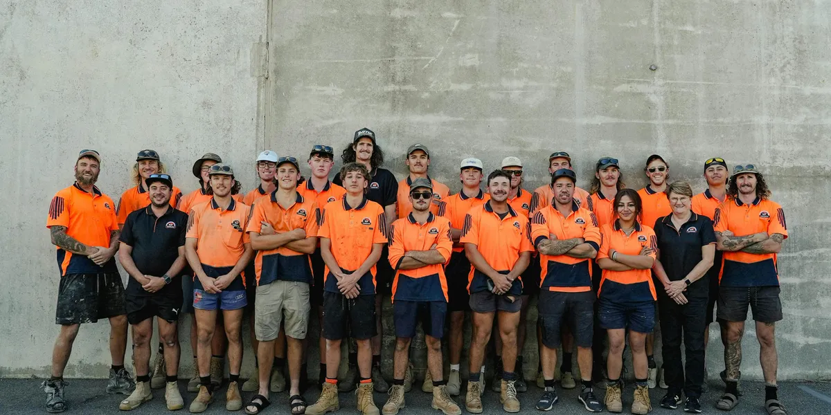 Photo of the team in 2025 for the banner